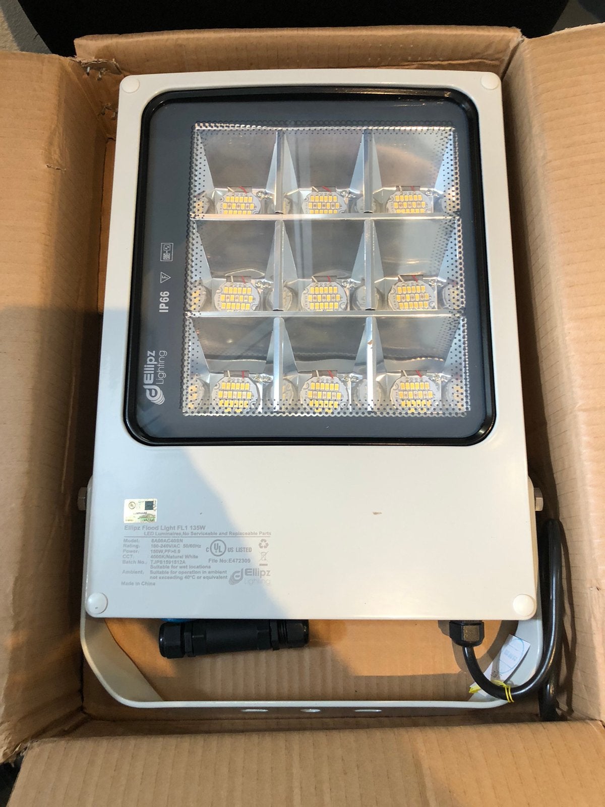 Ellips Flood Light FL1 – 135W LED (Nieuw!), Overige materialen, Overige typen, Nieuw, Ophalen of Verzenden