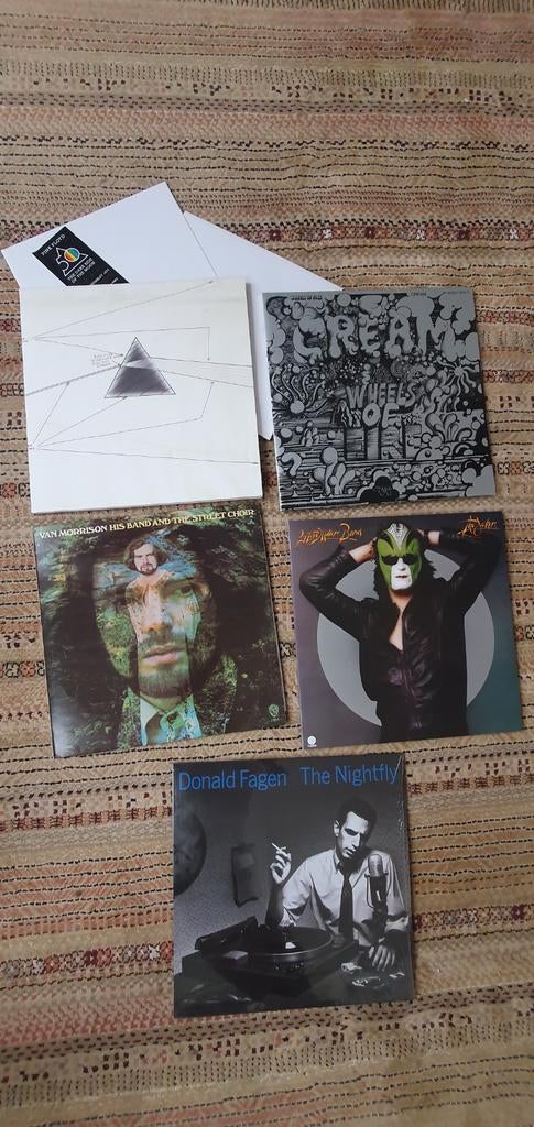 Vinyl: Pink Floyd, Donald Fagen, Cream, Van Morrison, Ophalen of Verzenden, Nieuw in verpakking, 12 inch, Poprock