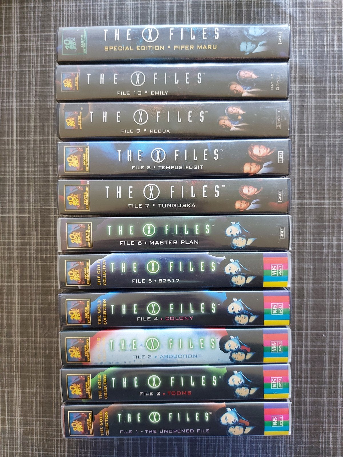 The X-Files VHS Collectie - 11 Tapes, Cd's en Dvd's, Vanaf 16 jaar, Science Fiction en Fantasy, Ophalen of Verzenden, VHS