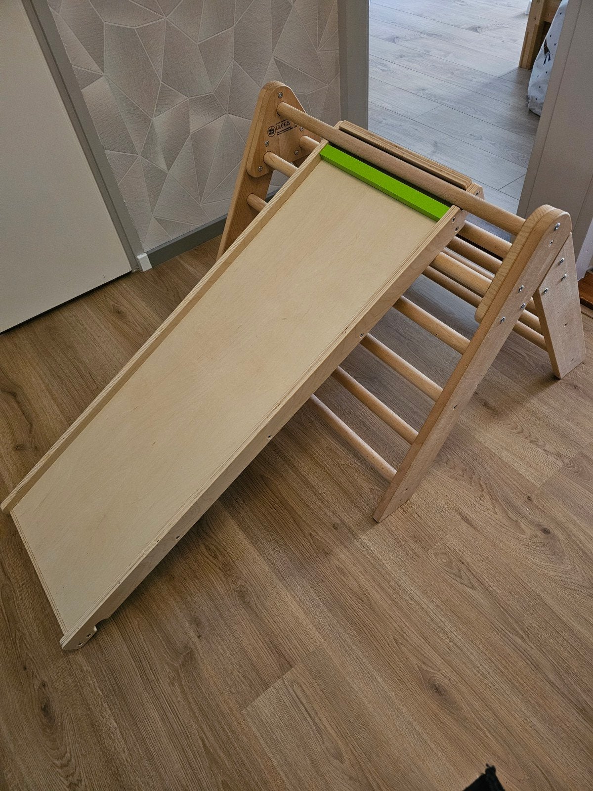 Playtive klimrekje met glijbaan en/of klimplank, Kinderen en Baby's, Speelgoed | Houten speelgoed, Ophalen