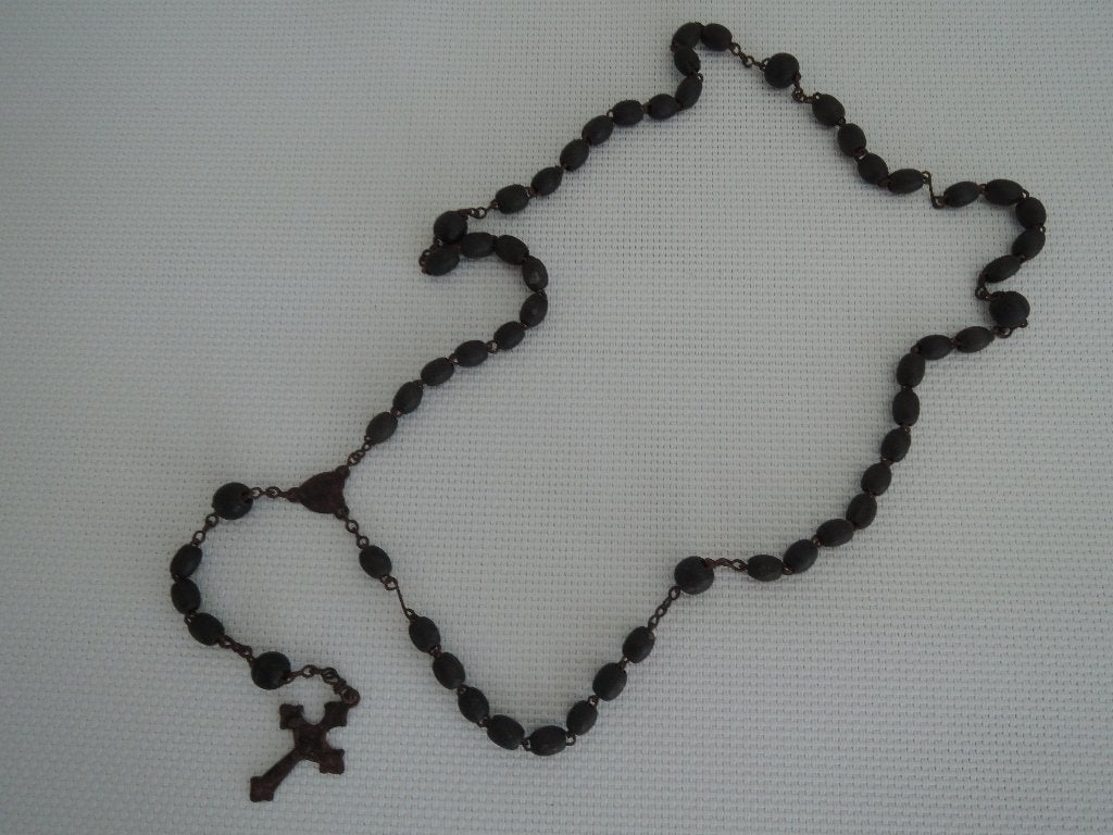 Echte oude rozenkrans, Ophalen of Verzenden, Gebruikt, Christendom | Katholiek