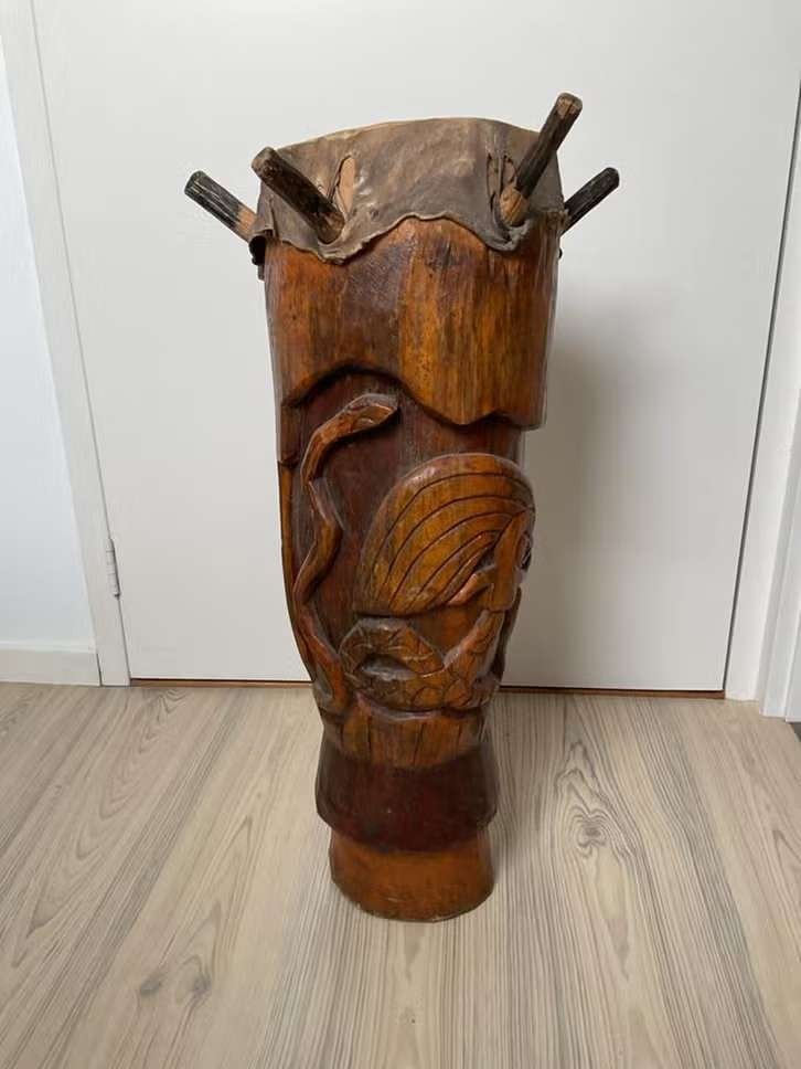 Tam tam, trommel, djembe, Huis en Inrichting, Ophalen, Gebruikt