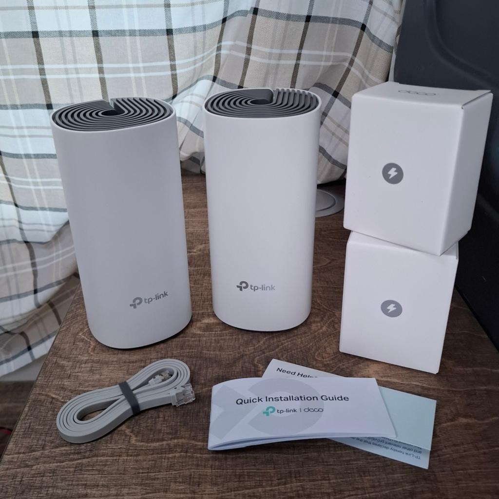 Nieuwe TP Link Deco E4 wifi versterker mesh wifi, Computers en Software, WiFi-versterkers, Ophalen of Verzenden