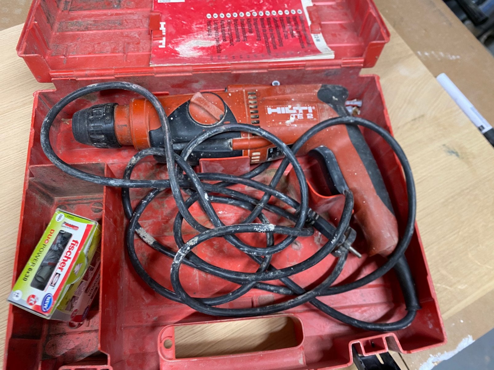 Hilti TE2, Ophalen, Zo goed als nieuw, Boor- en/of Breekhamer