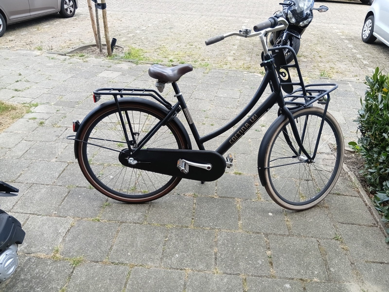 te koop cortina u4 zgn, Ophalen, Terugtraprem, Cortina U4 transportfiets, 47 tot 50 cm