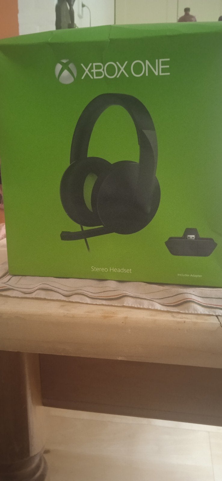 XBOX ONE Stereo Headset including Adapter, Mute-functie, Ophalen of Verzenden, Zo goed als nieuw, Bedraad