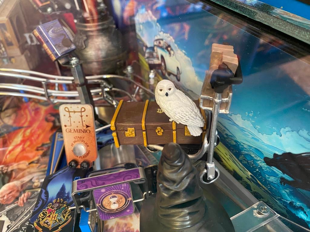 Harry Potter mod luggage trolley with Hedwig, Overige merken, Verzenden, Flipperkast, Nieuw