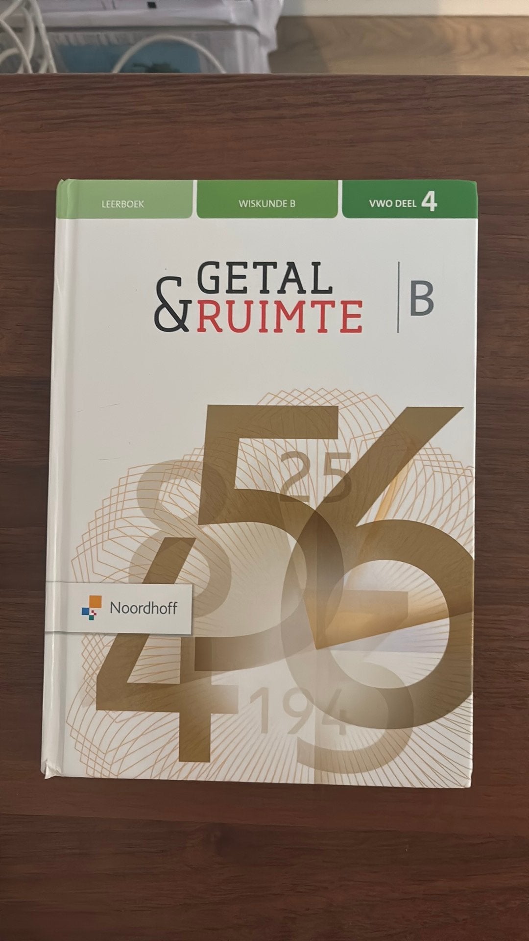 Getal & ruimte wiskunde B, vwo deel 4, Ophalen of Verzenden, Zo goed als nieuw