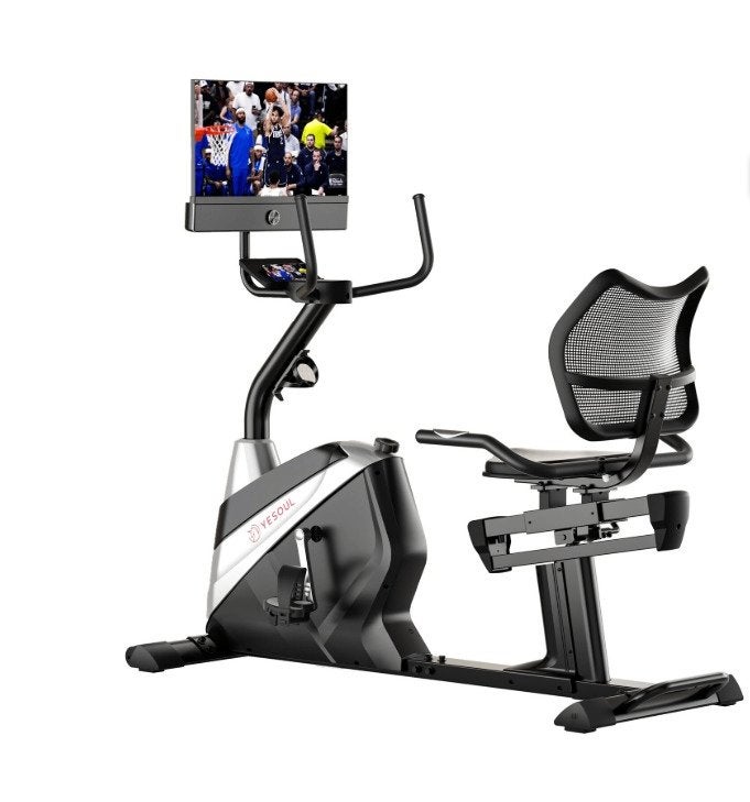 Xiaomi Yesoul Recumbent Hometrainer J1 Plus, Ophalen, Ligfiets, Zo goed als nieuw, Metaal