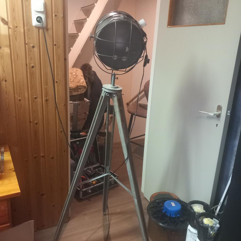 staande lamp, Ophalen, Nieuw, Hout, 150 tot 200 cm