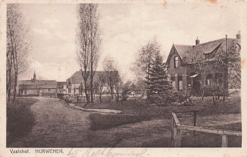702-428-047 Vaalshof Hurwenen, Verzenden, Voor 1920, Gelderland