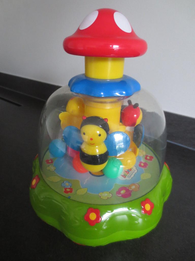 Kinder/Peuter speelgoed : Bromtol met rond draaiende ballen., Kinderen en Baby's, Ophalen of Verzenden, Zo goed als nieuw, Overige typen