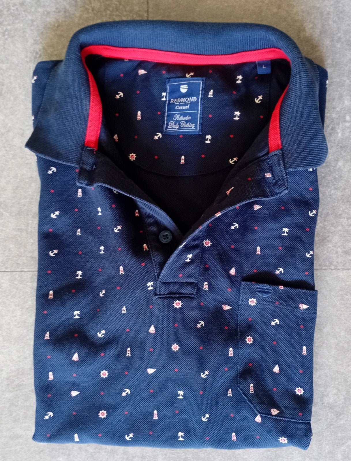 Polo Redmond M, Redmond, Ophalen of Verzenden, Zo goed als nieuw, Maat 48/50 (M)