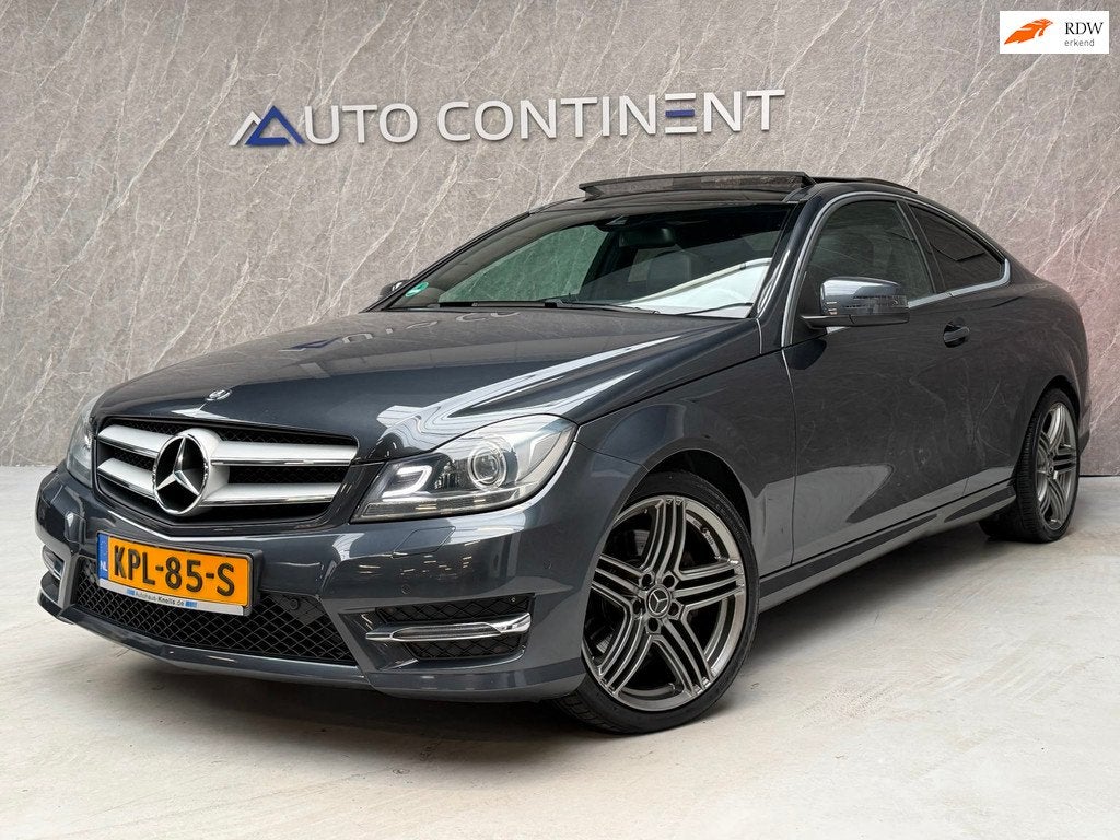 Mercedes-Benz C-klasse Coupé 350 Edition 1 306 PK / Panoram, Auto's, Automaat, Euro 5, Achterwielaandrijving, Zwart