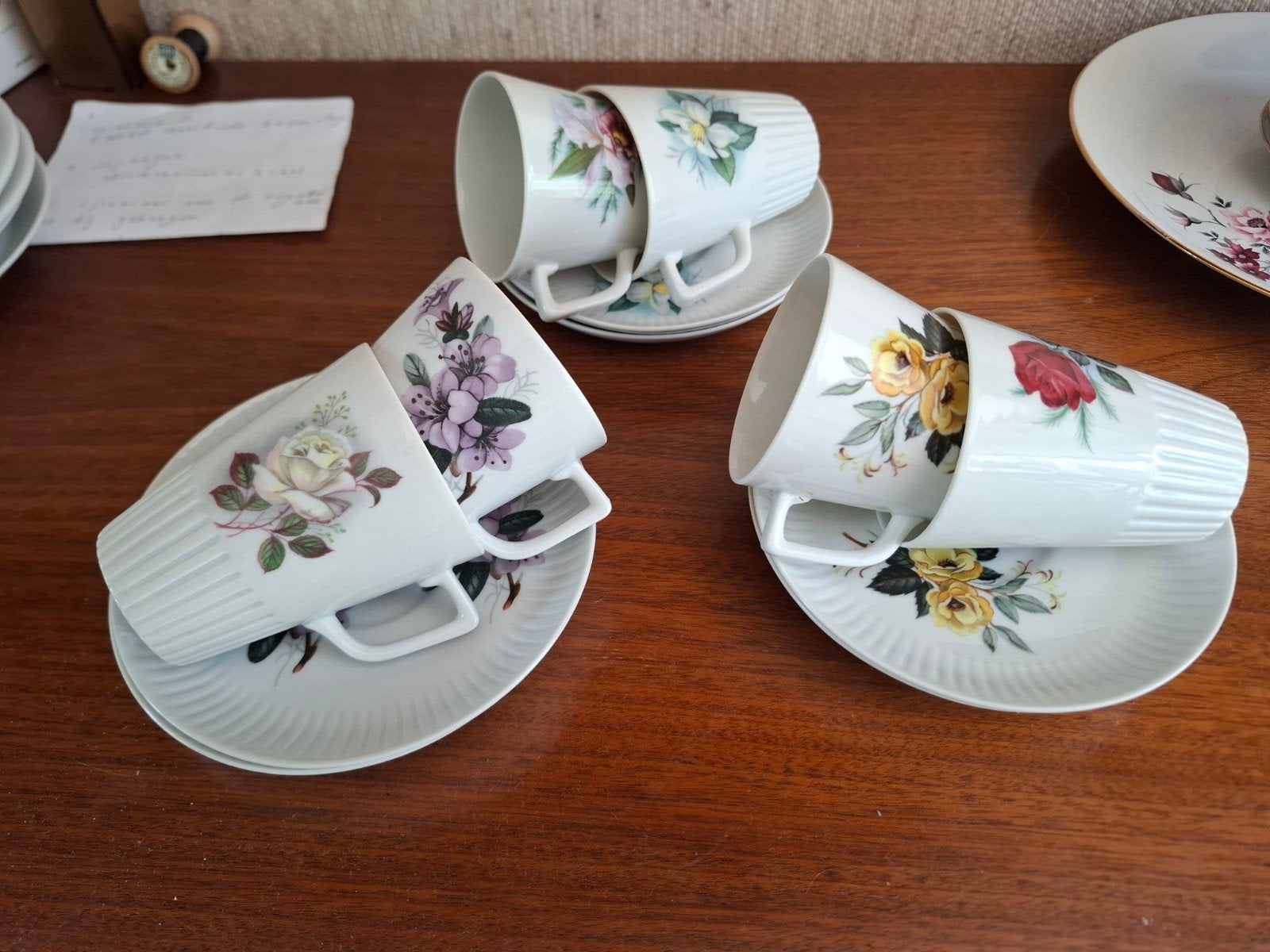 Mosa kopjes, Antiek en Kunst, Antiek | Servies compleet, Ophalen