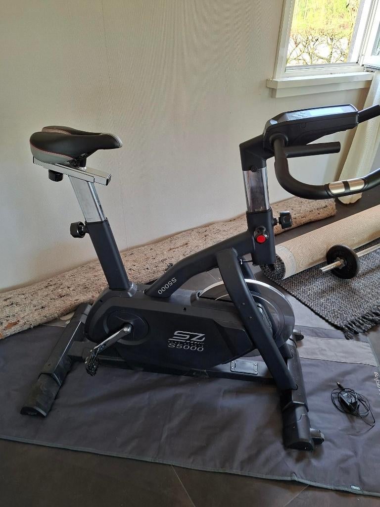 spinningbike hometrainer senz sport s5000, Ophalen, Zo goed als nieuw, Benen, Hometrainer