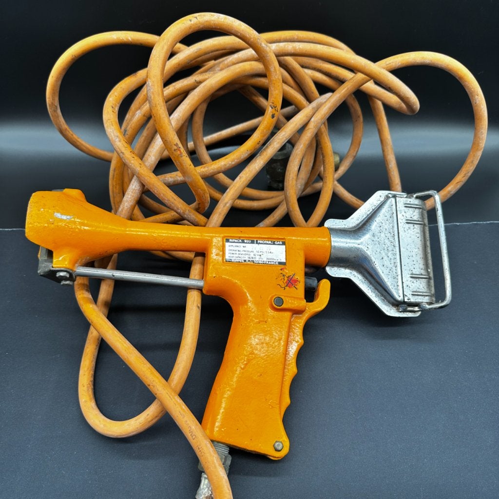 Ripack 920 propaangasgestuurd krimpfoliepistool met Garantie, Doe-het-zelf en Verbouw, Gereedschap | Overige machines, Zo goed als nieuw