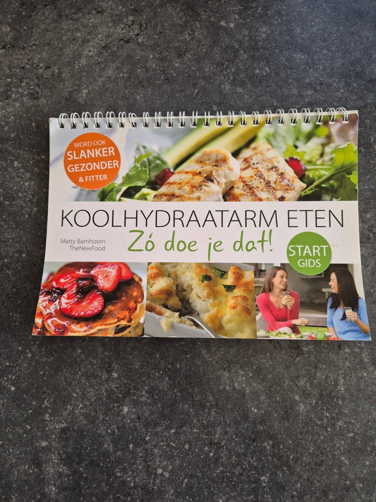 Koolhydraatarm Eten: Zó doe je dat! - Startgids, Ophalen of Verzenden, Zo goed als nieuw, Dieet en Voeding, Matty Barnhoorn