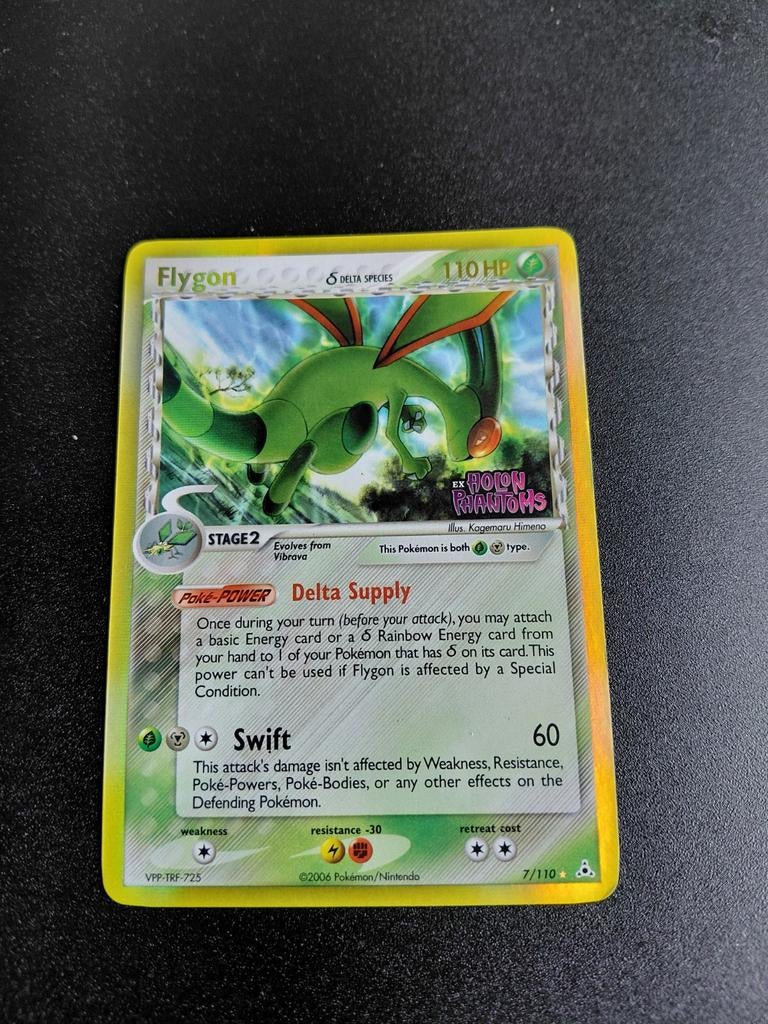 Flygon EX Holon Phantoms Stamped - 7/110, Ophalen of Verzenden