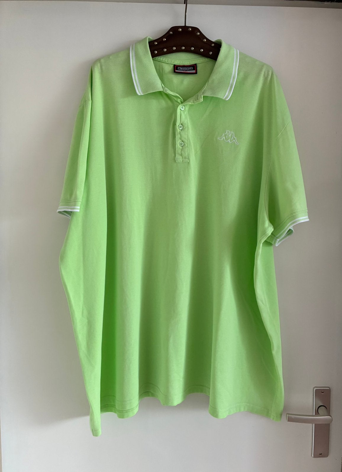 ZGAN Poloshirt  maat 5XL. Merk: Kappa, Ophalen of Verzenden, Zo goed als nieuw, Blauw, Shirt