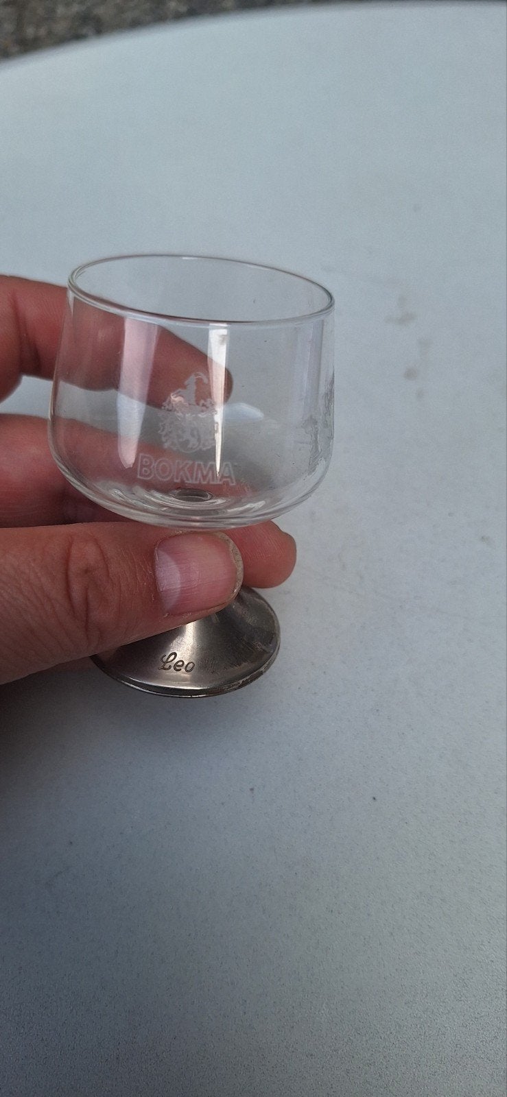 Bokma jenever glaasje (171025), Bokma, ., Overige typen, Ophalen of Verzenden