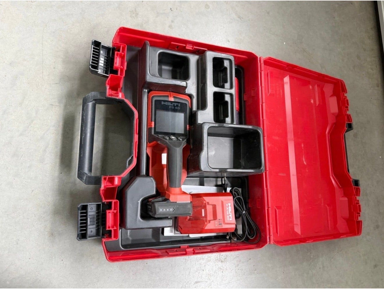 Hilti PS 85 Ferroscan - Betondekking en wapeningsdetector, Ophalen, Zo goed als nieuw, Overige meters
