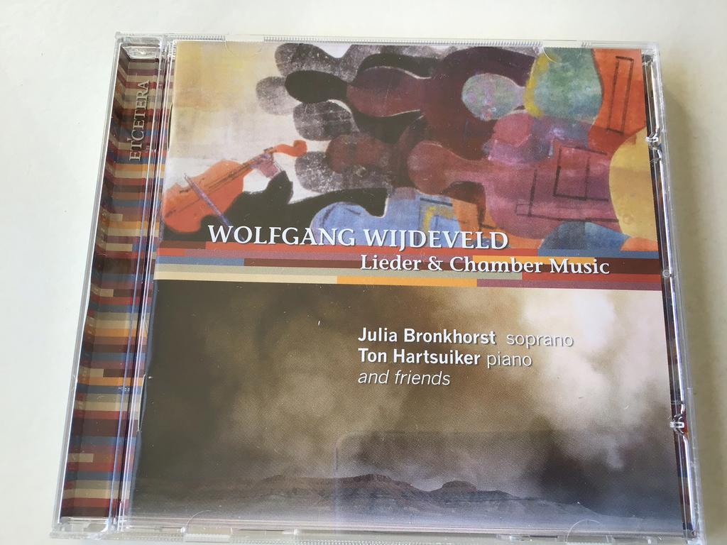 Wijdeveld:Lieder & Chamber Music/ Bronkhorst/ Hartsuiker, Ophalen of Verzenden, Zo goed als nieuw, Vocaal