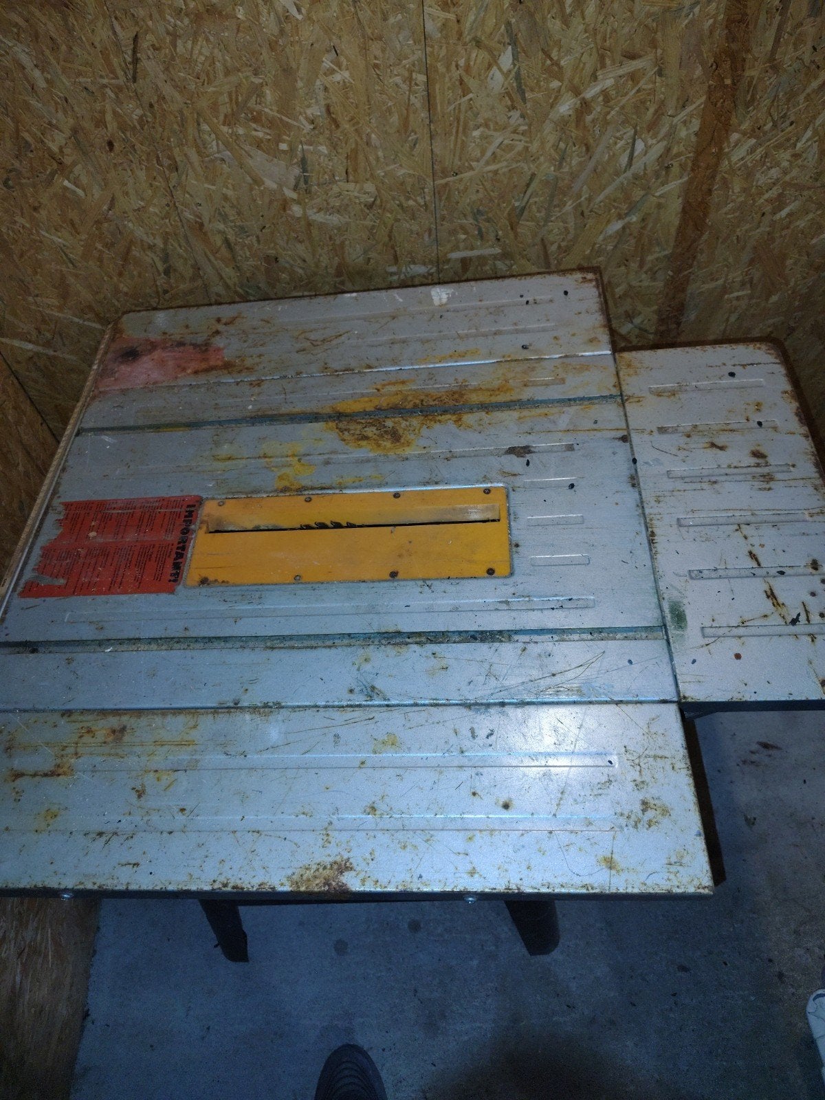 Zaagtafel op poten - 2FORCE ZT250-1500W, Ophalen, Gebruikt, Cirkelzaag, 70 mm of meer