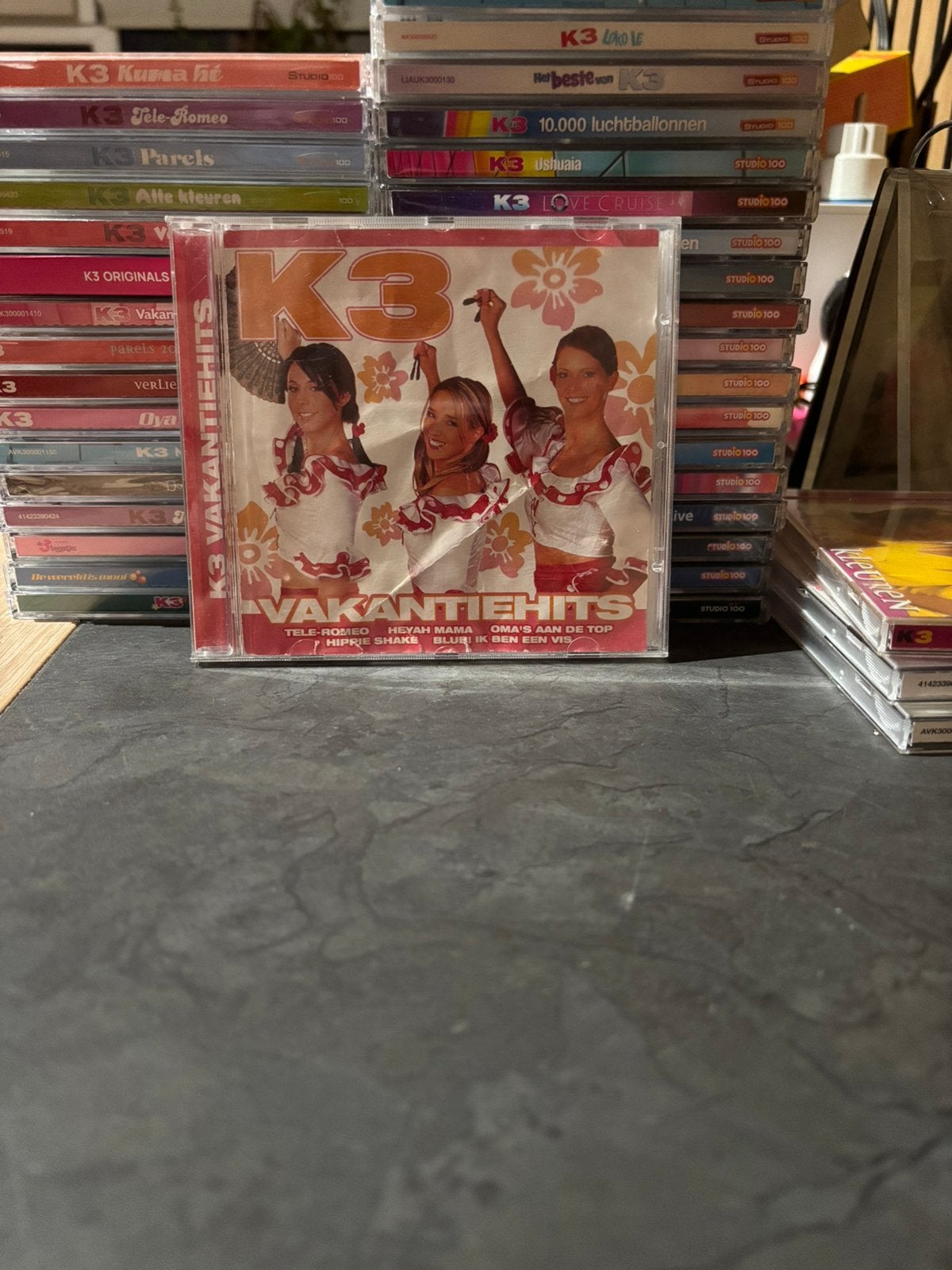 K3 cd vakantie hits, Ophalen of Verzenden, Zo goed als nieuw