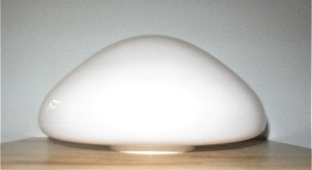 Vintage plafondlamp melkglas; Wagenfeld for Lindner, Ophalen of Verzenden