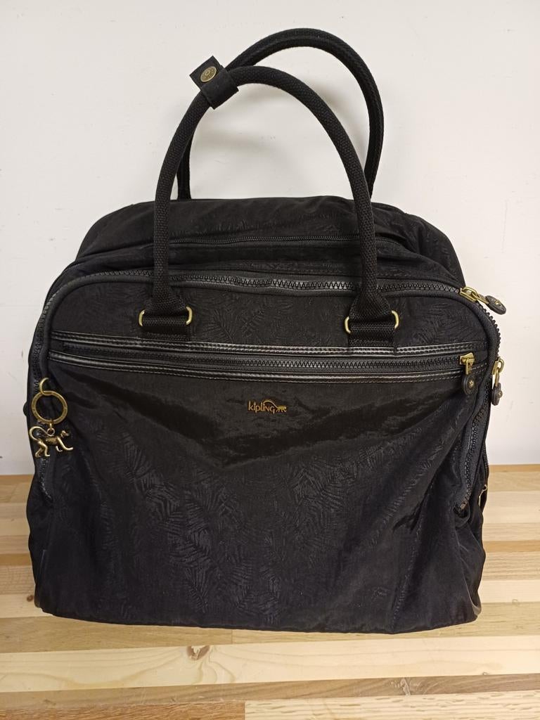 Kipling reistrolley zwart, 30 cm of meer, Zwart, Minder dan 35 cm, Ophalen of Verzenden