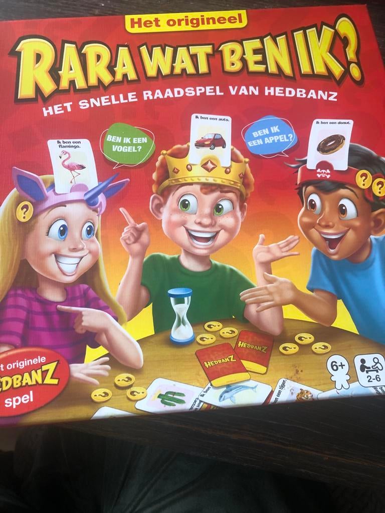 RaRa Wat Ben Ik? Het snelle raadspel van Hedbanz, Drie of vier spelers, Ophalen of Verzenden, Gebruikt