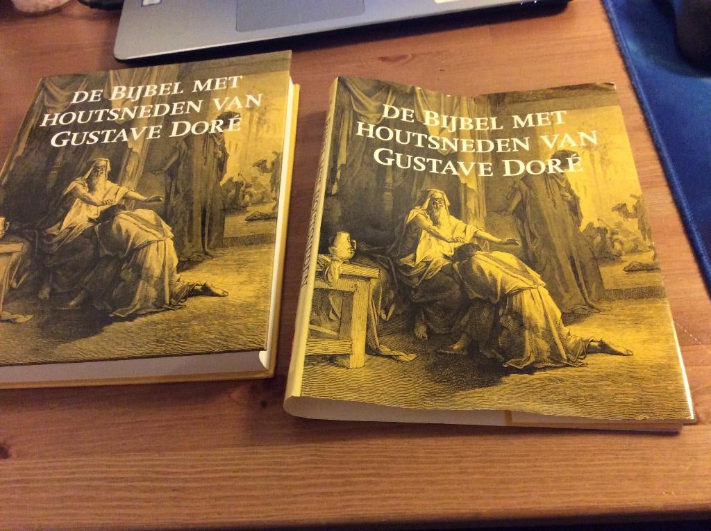 De bijbel met houtsneden van Gustave Doré (1994 vintage), Ophalen of Verzenden, Zo goed als nieuw, Christendom | Katholiek