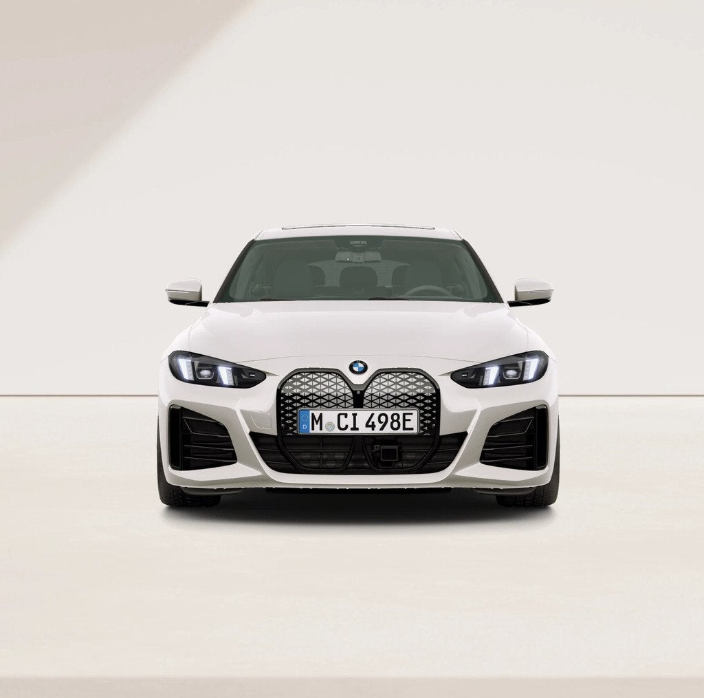 BMW i4 xDrive40 M-Sport Pro - Dak - Memoryzetel - ACC - Harm, Auto's, BMW, 12 maanden, Gebruikt, Wit, Leder