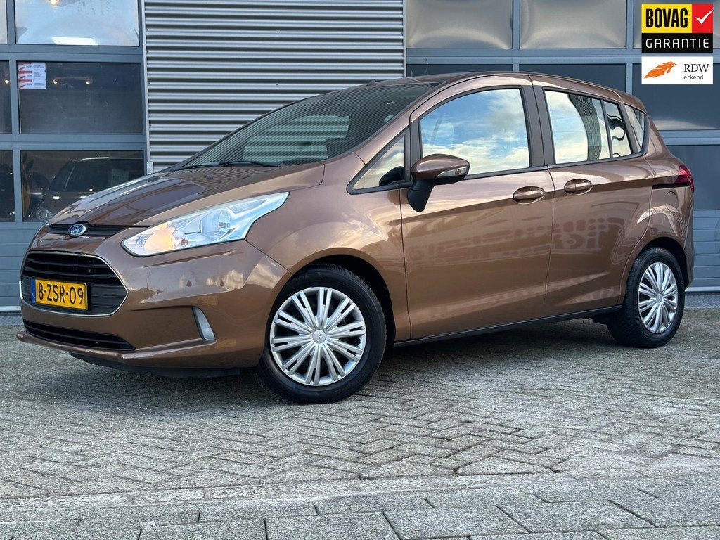 Ford B-Max 1.0 EcoBoost Style | Camera | Airco | NAP | APK, Auto's, Ford, Voorwielaandrijving, Euro 5, Gebruikt, Bruin