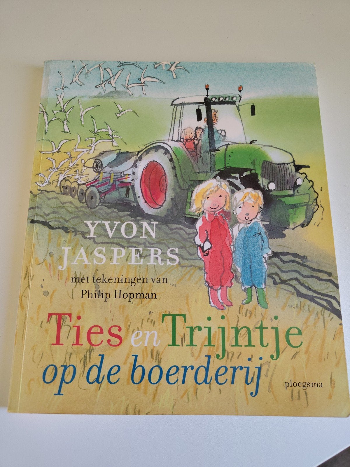 Yvon Jaspers - Ties en Trijntje op de boerderij, Fictie algemeen, Ophalen of Verzenden, Zo goed als nieuw, Yvon Jaspers