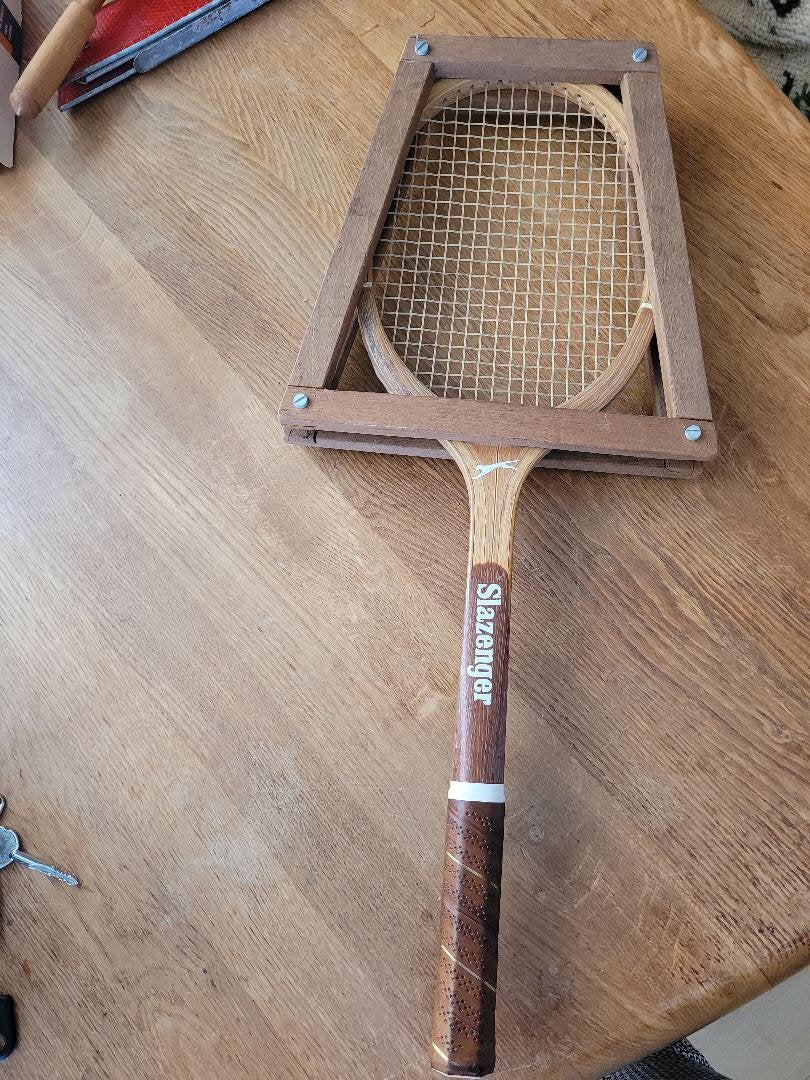 Vintage tennisracket, Sport en Fitness, Tennis, Ophalen, Gebruikt, Racket, Overige merken