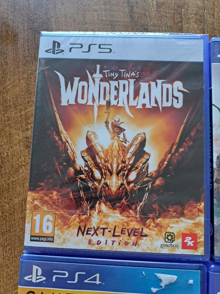 Tiny Tina's Wonderlands Next-Level Edition PS5, Online, 1 speler, Nieuw, Ophalen of Verzenden