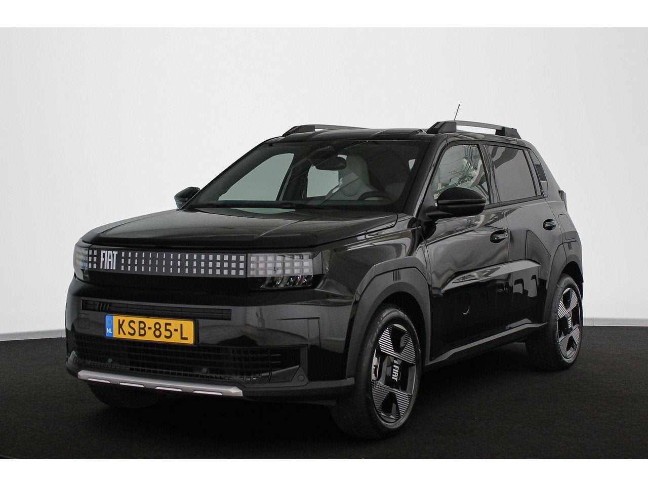 Fiat Grande Panda La Prima 11 kW 44 kWh Stuur-Stoelverwarmin, Auto's, Automaat, Gebruikt, SUV of Terreinwagen, Te koop