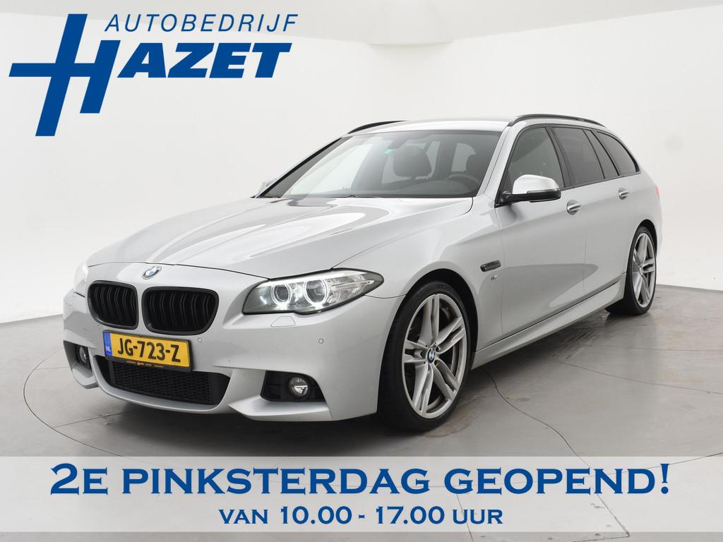 BMW 5-serie Touring 520i 260 PK M-SPORT INTERIEUR + EXTERIEU, Auto's, Automaat, Automatische klimaatregeling, Gebruikt, Euro 6