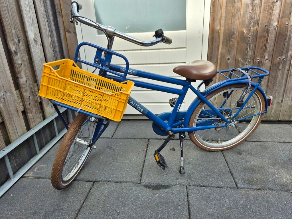 Alpina Cargo kinderfiets 18 inch, Ophalen of Verzenden, Gebruikt, 16 tot 20 inch, Alpina