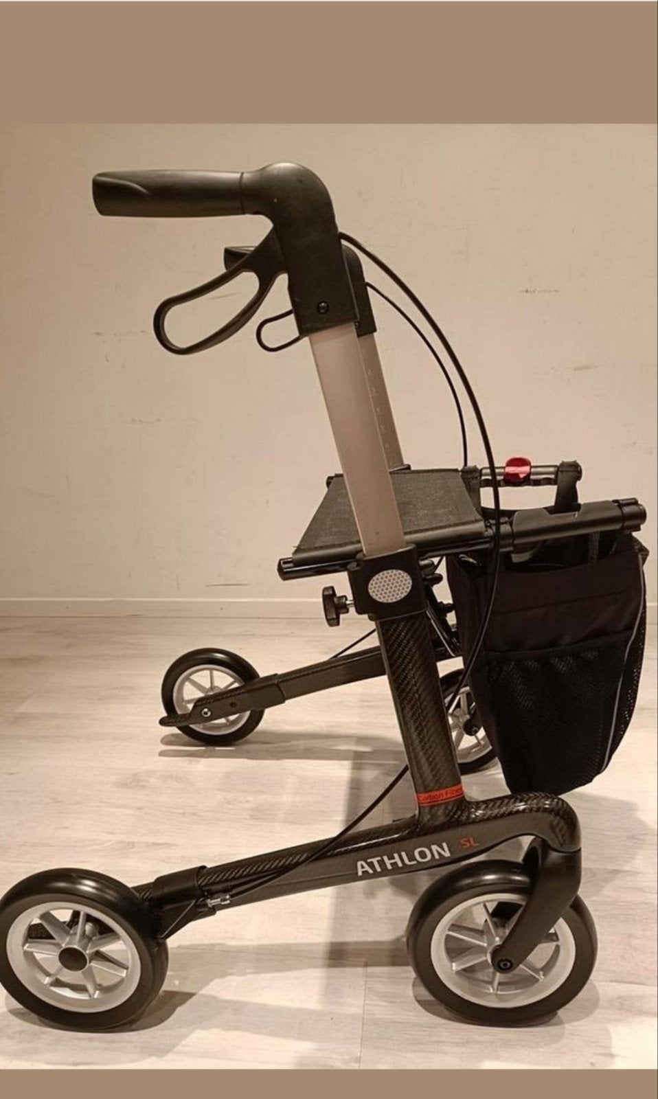 Rehasense Athlon SL carbon rollator maat M, Ophalen of Verzenden
