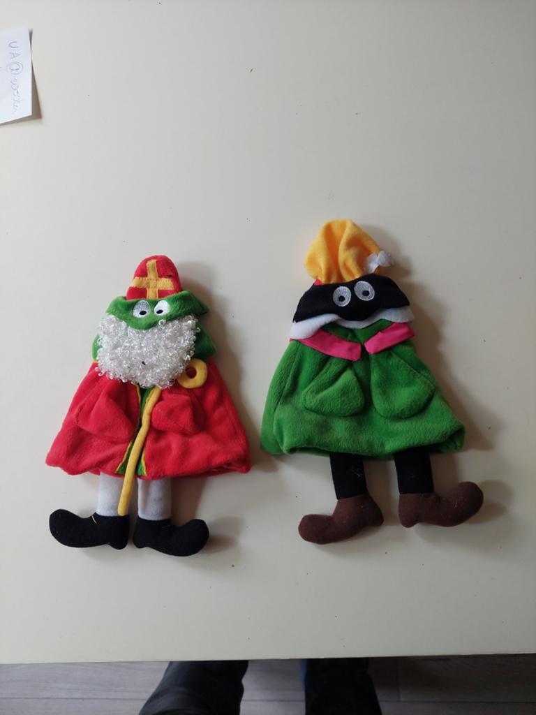 Vintage Sint en Piet van de Spar, Ophalen of Verzenden, Zo goed als nieuw