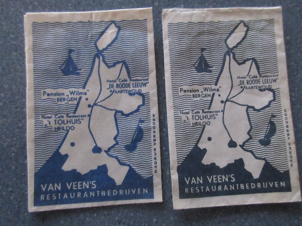 2 x Bergen, pension Wilma, Verzenden, Nederland