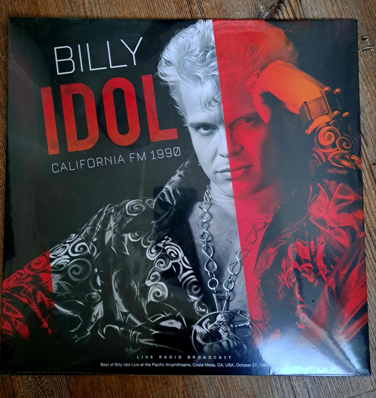 Billy Idol - California FM 1990 Live Radio Broadcast LP, LP, Speciale editie, Ophalen of Verzenden, 12 inch