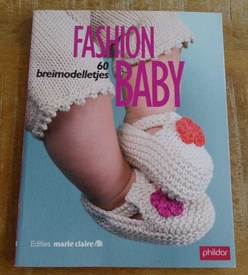 Fashion baby Phildar Marie Claire baby breiboek babybreiboek, Verzenden, Zo goed als nieuw, Breien, Patroon of Boek