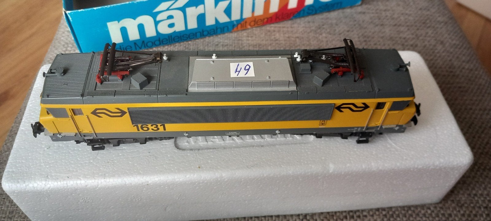 Te koop marklin ns lok  1631 ho Digitaal Wisselstroom, Hobby en Vrije tijd, Modeltreinen | H0, Wisselstroom, Locomotief, Verzenden