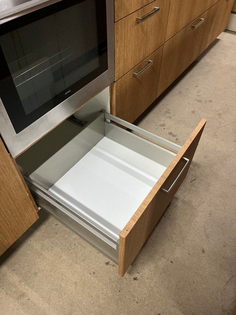 Keuken Compleet met APP 120Keukens op voorraad Nr. 2986, Ophalen, Zo goed als nieuw, Overige typen, Greeploos