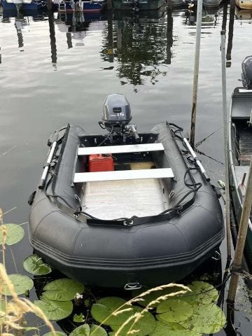 BB line rubberboot met yahama 15pk 4 takt, Yamaha, Ophalen of Verzenden, Zo goed als nieuw, Buitenboordmotor