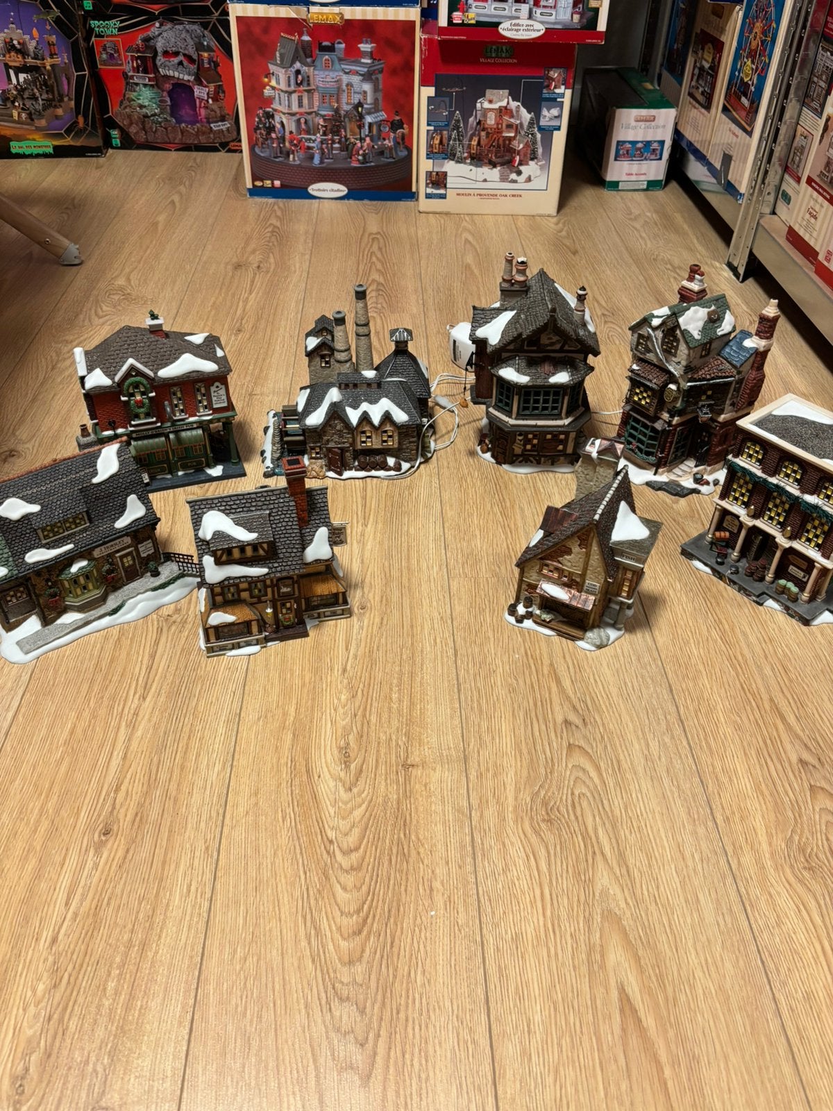 Department 56 kerstdorp, Ophalen, Zo goed als nieuw